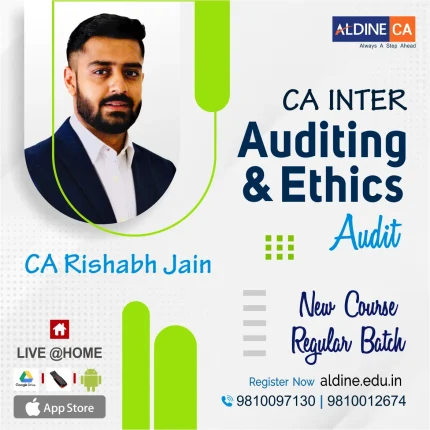 CA Inter Group -2 (New Course)-Auditing and Ethics (Audit) by CA Rishabh jain