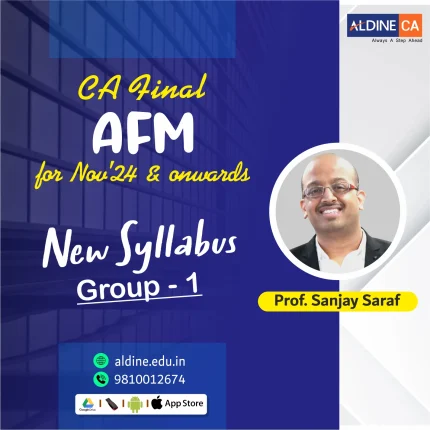 CA Final -Advanced Financial Management (AFM) Regular Batch by CFA Sanjay Saraf