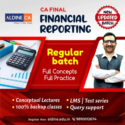 CA Final-Financial Reporting New Batch (FR -Dec 24)For Sep 25 /Nov 25 Exams & Onwards- by CA Parveen Sharma