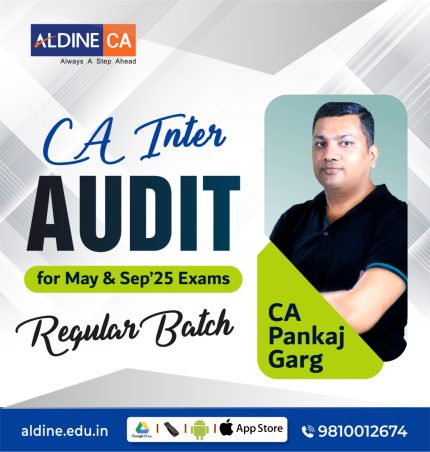 CA Inter Group-2 Audit Regular batch By CA Pankaj Garg (For May/Sep 25 Exams)