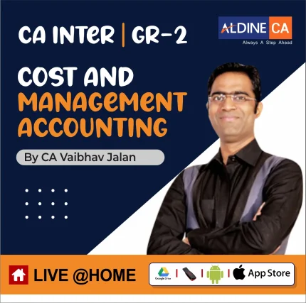 CA Inter Group-2 (New Course)-Cost & Management Accounting- by CA Vaibhav Jalan