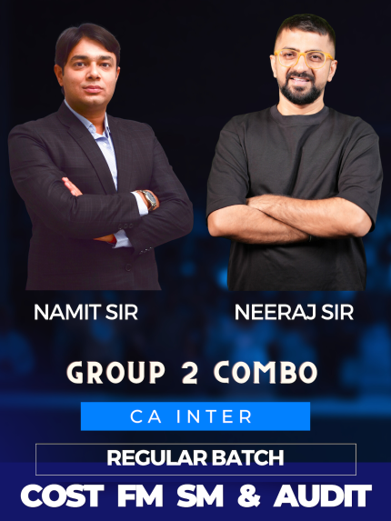 CA INTER GROUP 2 COMBO REGULAR BATCH (COST FM SM & AUDIT)