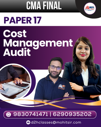 CMA FINAL - PAPER 17 - COST AND MANAGEMENT AUDIT