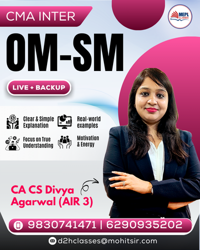 CMA INTER - GROUP 2 - OPERATIONS MANAGEMENT & STRATEGIC MANAGEMENT
