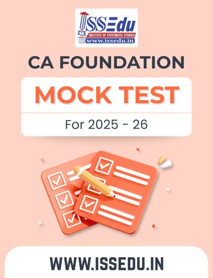 Mock Test for CA Foundation (2025 - 26)