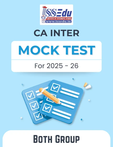 Mock Test for CA Inter Both Group (2025 - 26)